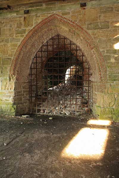 inside the furnace building